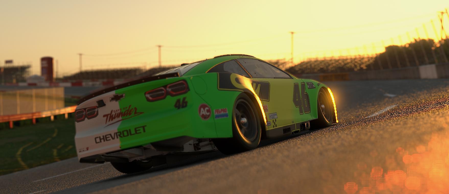 Preview of Days Of Thunder Split Car -- City Chevy/Superflo Motor Oils by Steven Ayers Jr