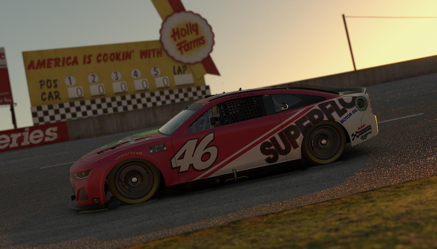 Preview of Days Of Thunder Split Car -- City Chevy/Superflo Motor Oils by Steven Ayers Jr