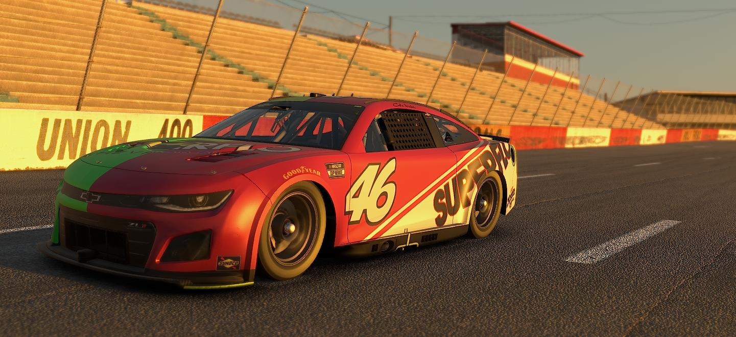 Preview of Days Of Thunder Split Car -- City Chevy/Superflo Motor Oils by Steven Ayers Jr