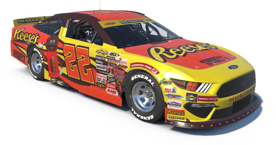 Preview of Reeses Cup ARCA Mustang by Bam Smith