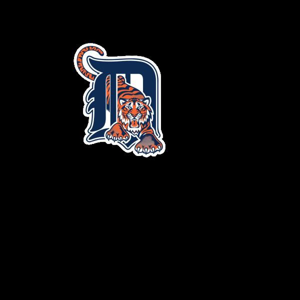 Preview of Detroit Tigers WHITE CAR by Shannon Spears