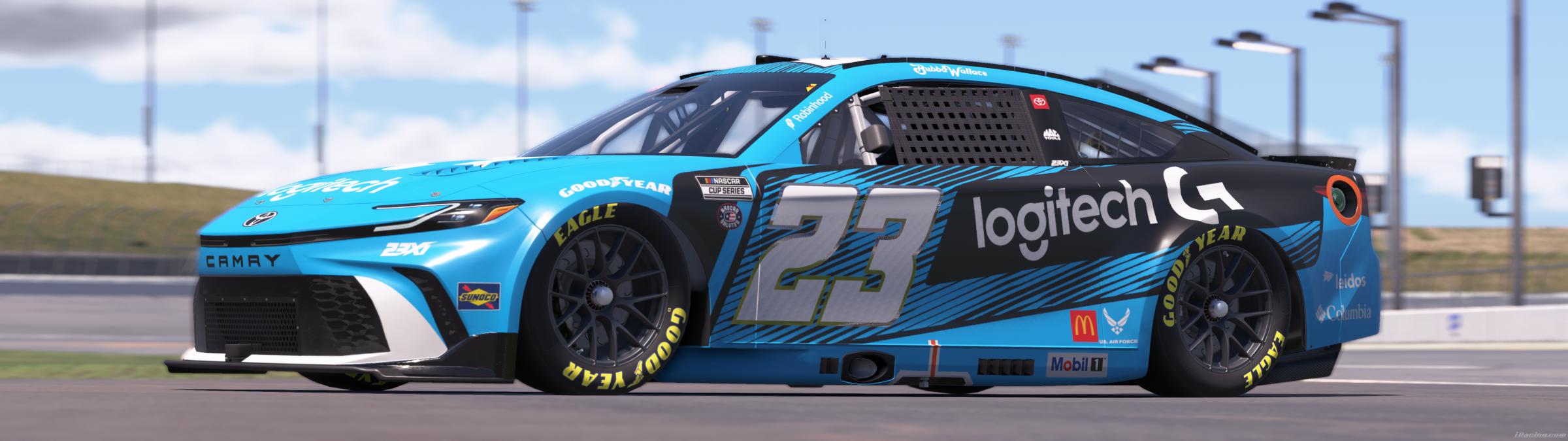 Preview of Bubba Wallace 23XI Racing Logitech G by Mick J.