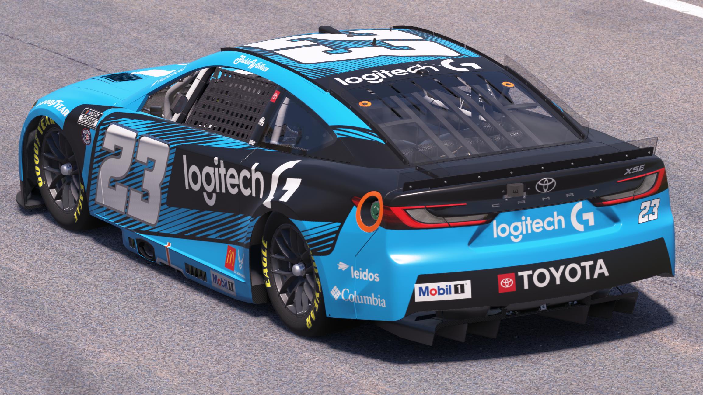 Preview of Bubba Wallace 23XI Racing Logitech G by Mick J.