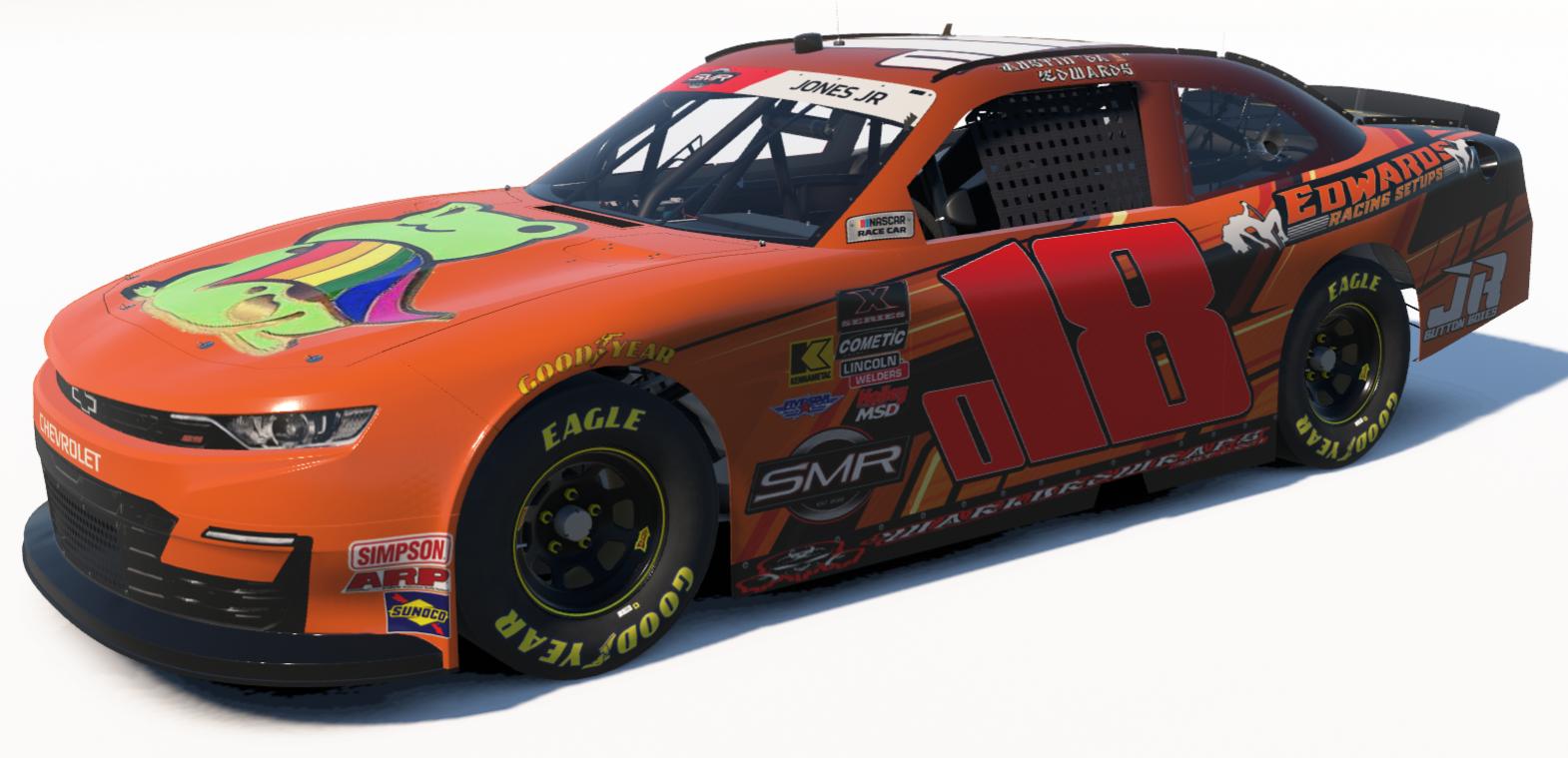 Preview of Austin Edwards #018 SMR Xfinity Camaro by Eddie Jones Jr