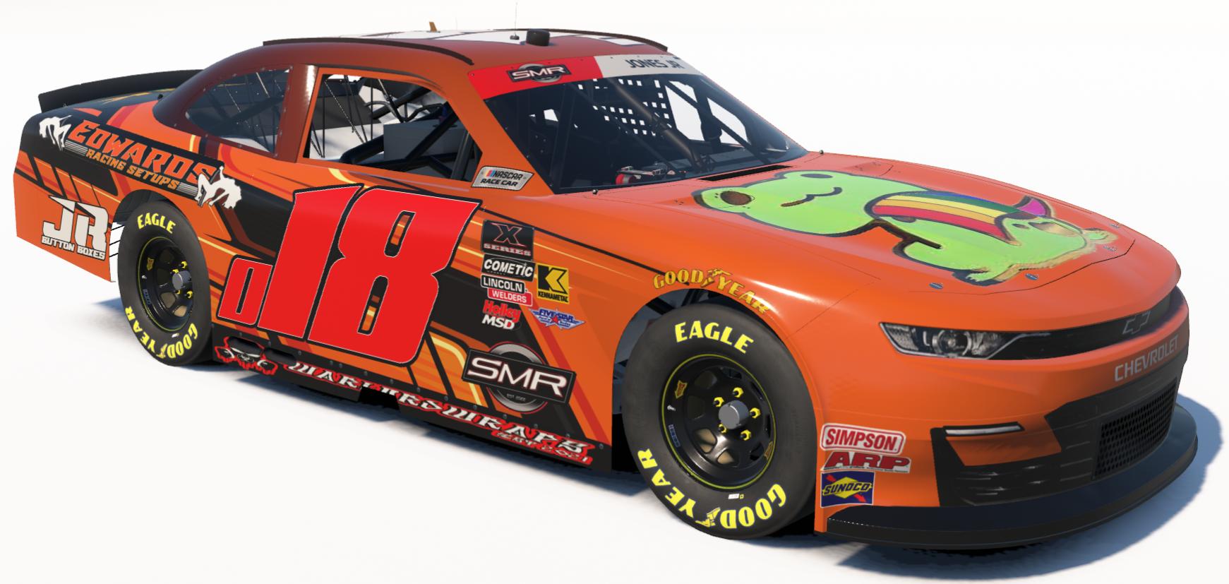 Preview of Austin Edwards #018 SMR Xfinity Camaro by Eddie Jones Jr