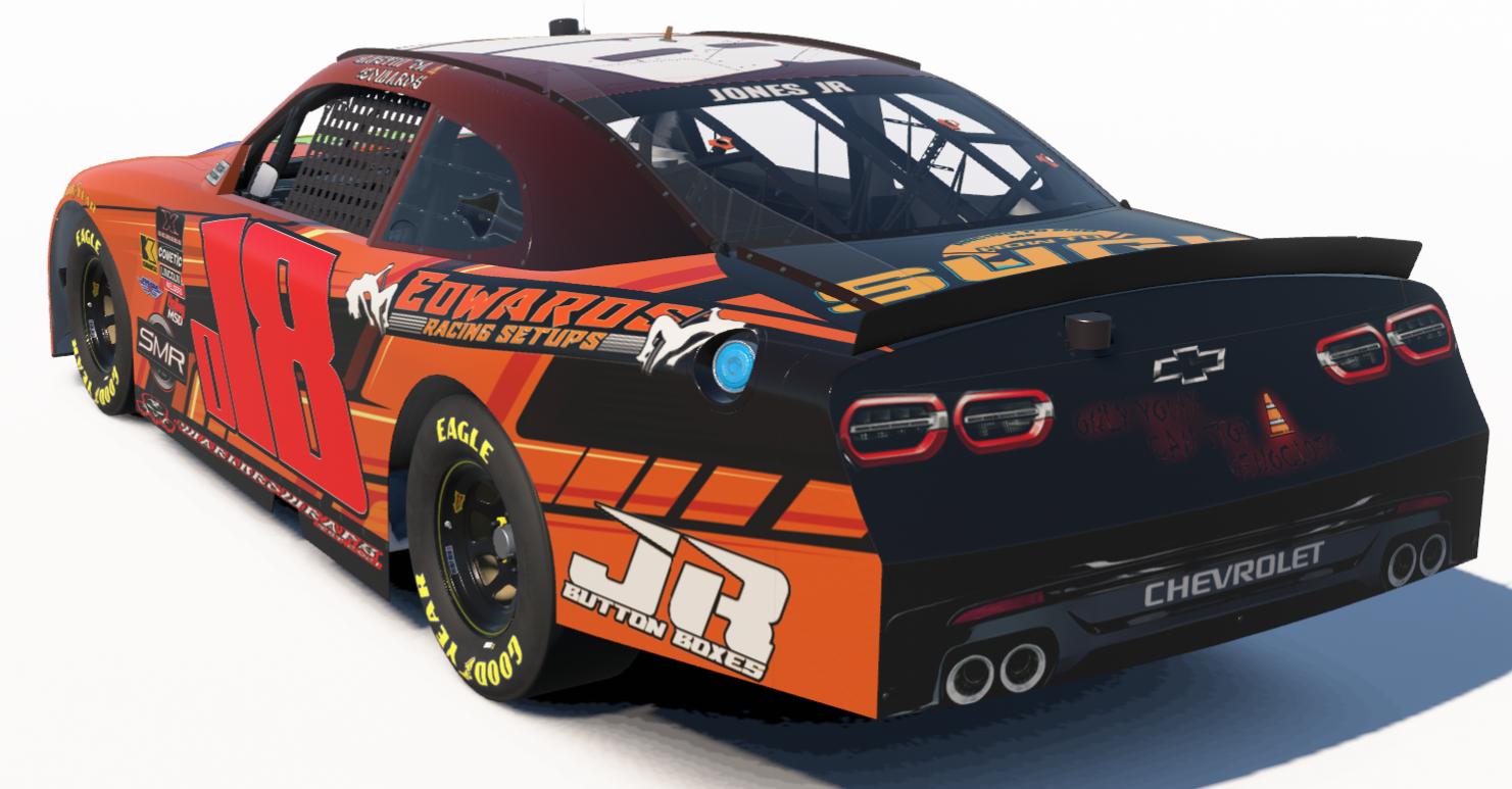Preview of Austin Edwards #018 SMR Xfinity Camaro by Eddie Jones Jr