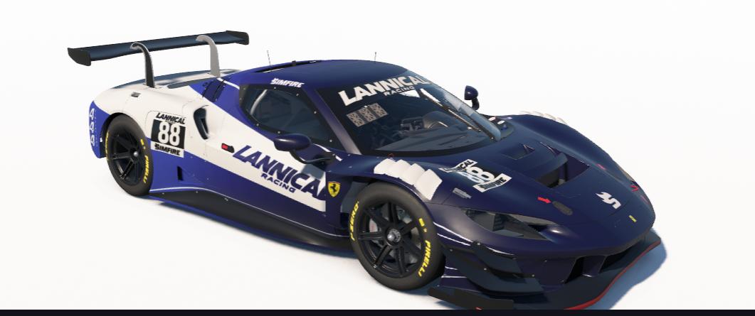 Preview of Lannical Racing Ferrari GT3 by Mac Barnes