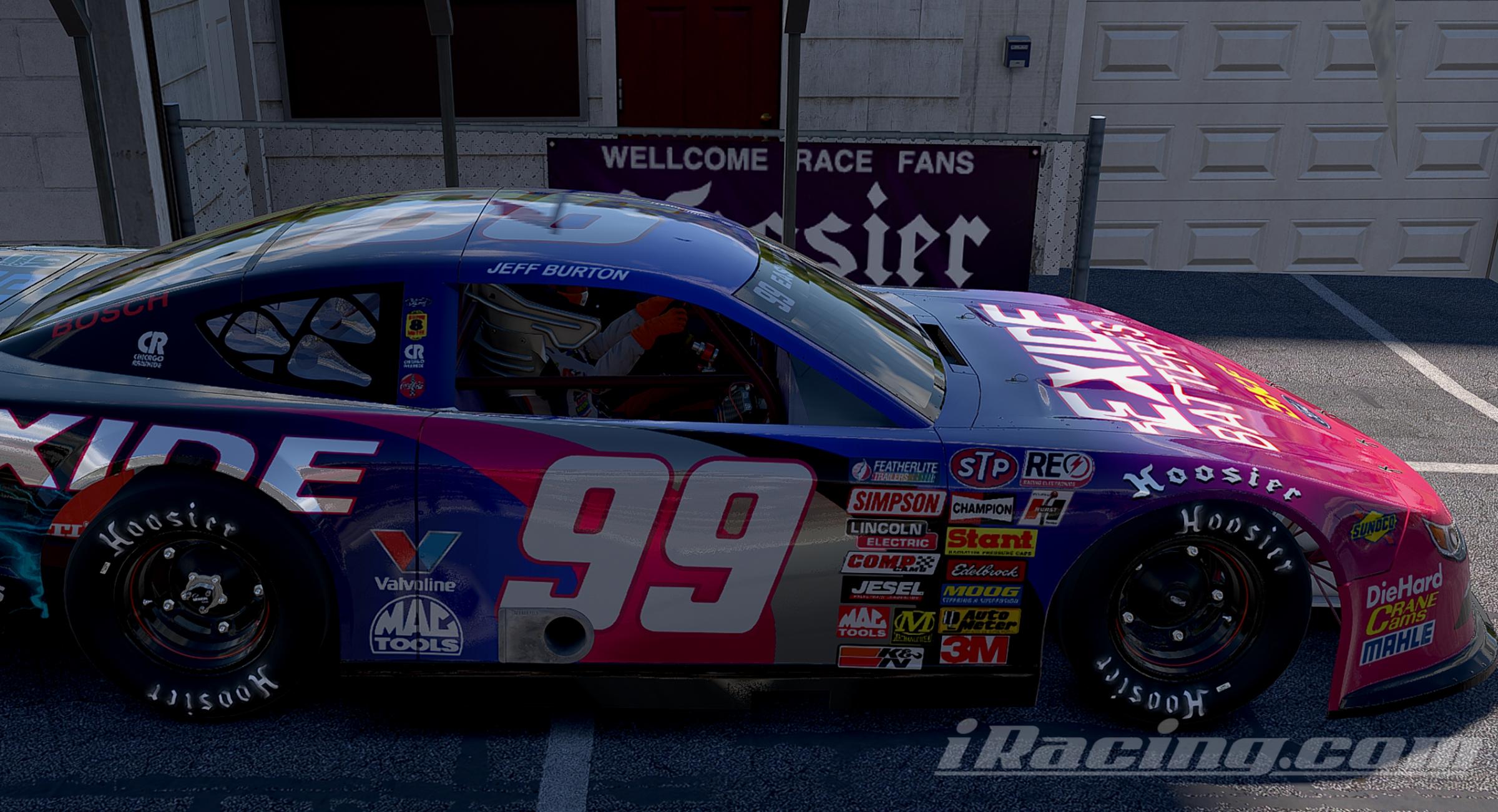 Preview of Jeff Burton 99 Exide Ford by Robert H.