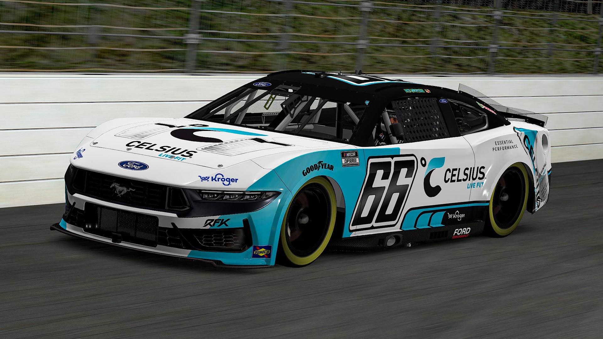 Preview of Blue Raspberry Crush Celsius Live Fit - Concept Ford Mustang by Peter R.