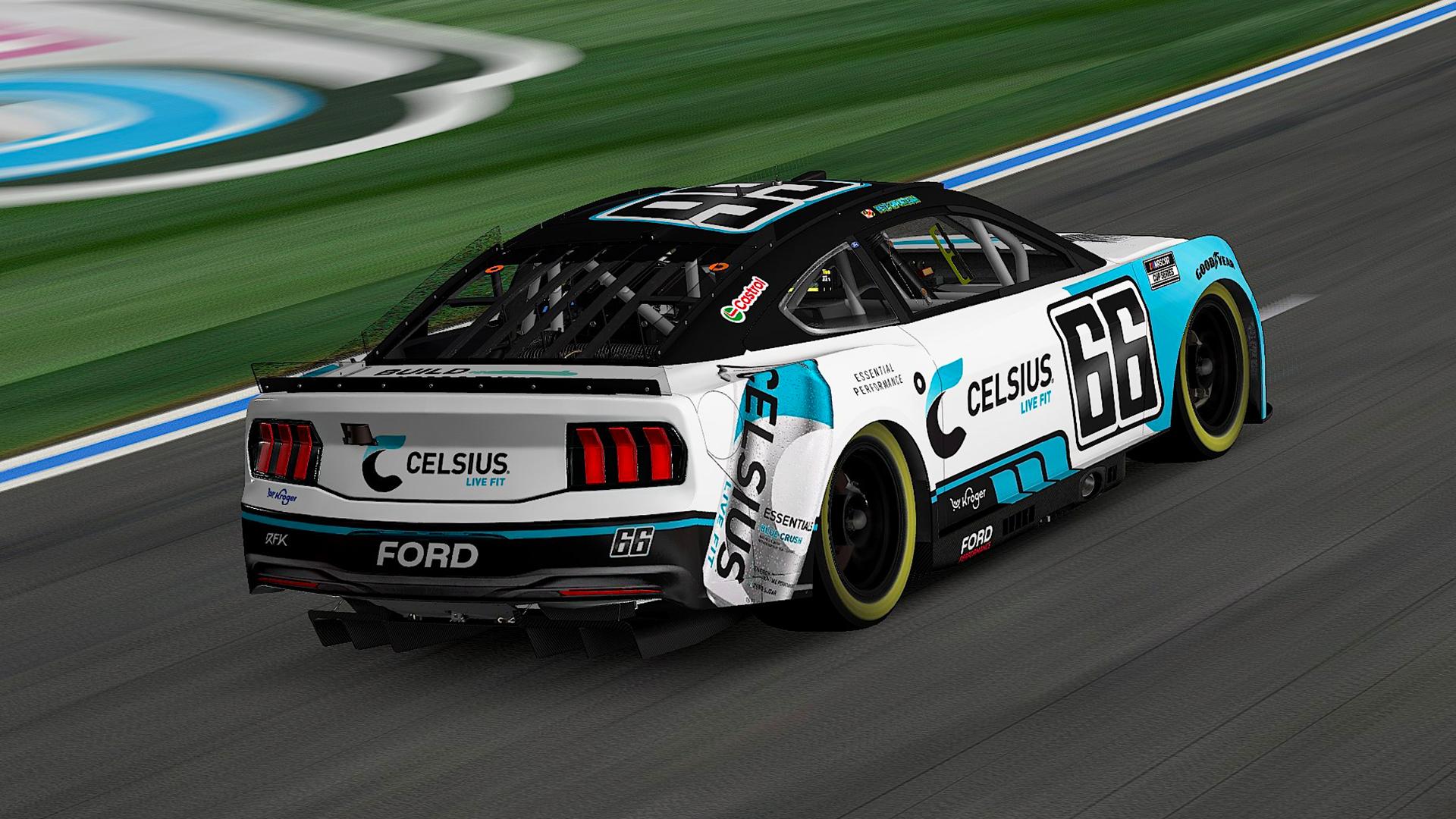 Preview of Blue Raspberry Crush Celsius Live Fit - Concept Ford Mustang by Peter R.