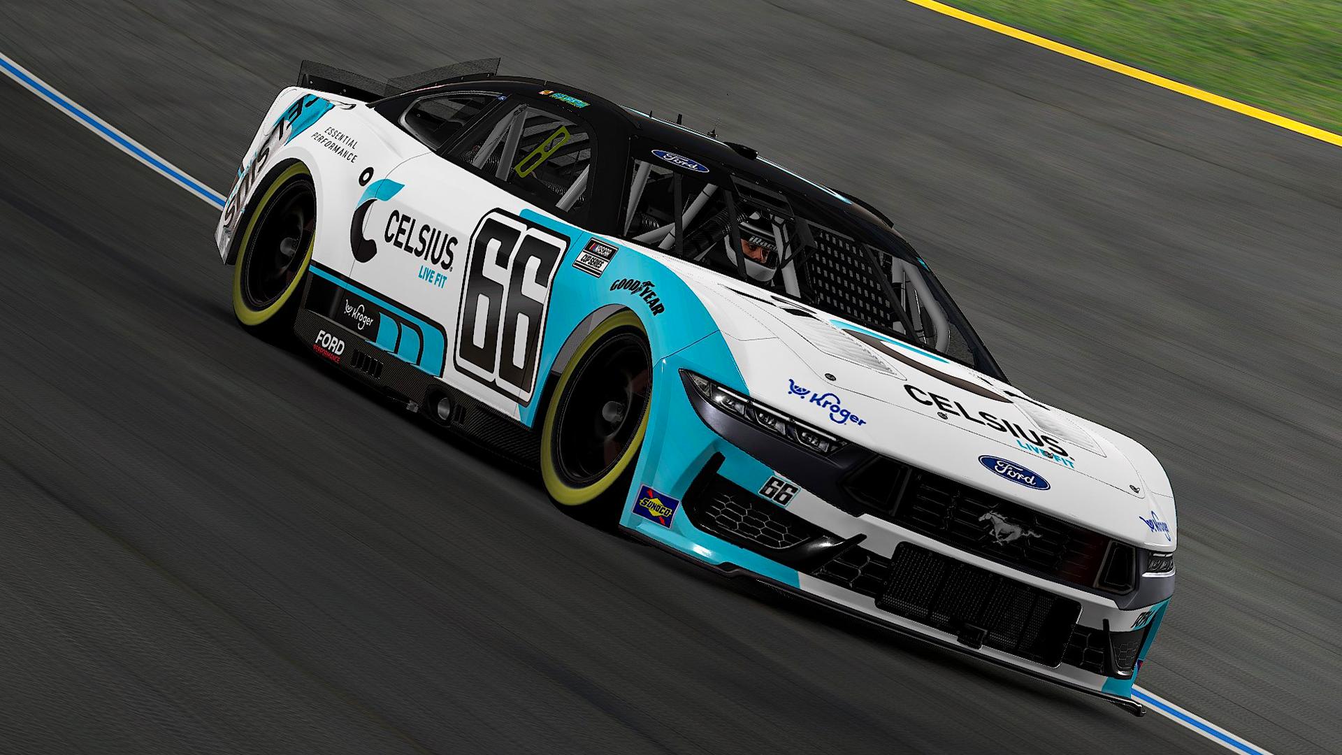 Preview of Blue Raspberry Crush Celsius Live Fit - Concept Ford Mustang by Peter R.