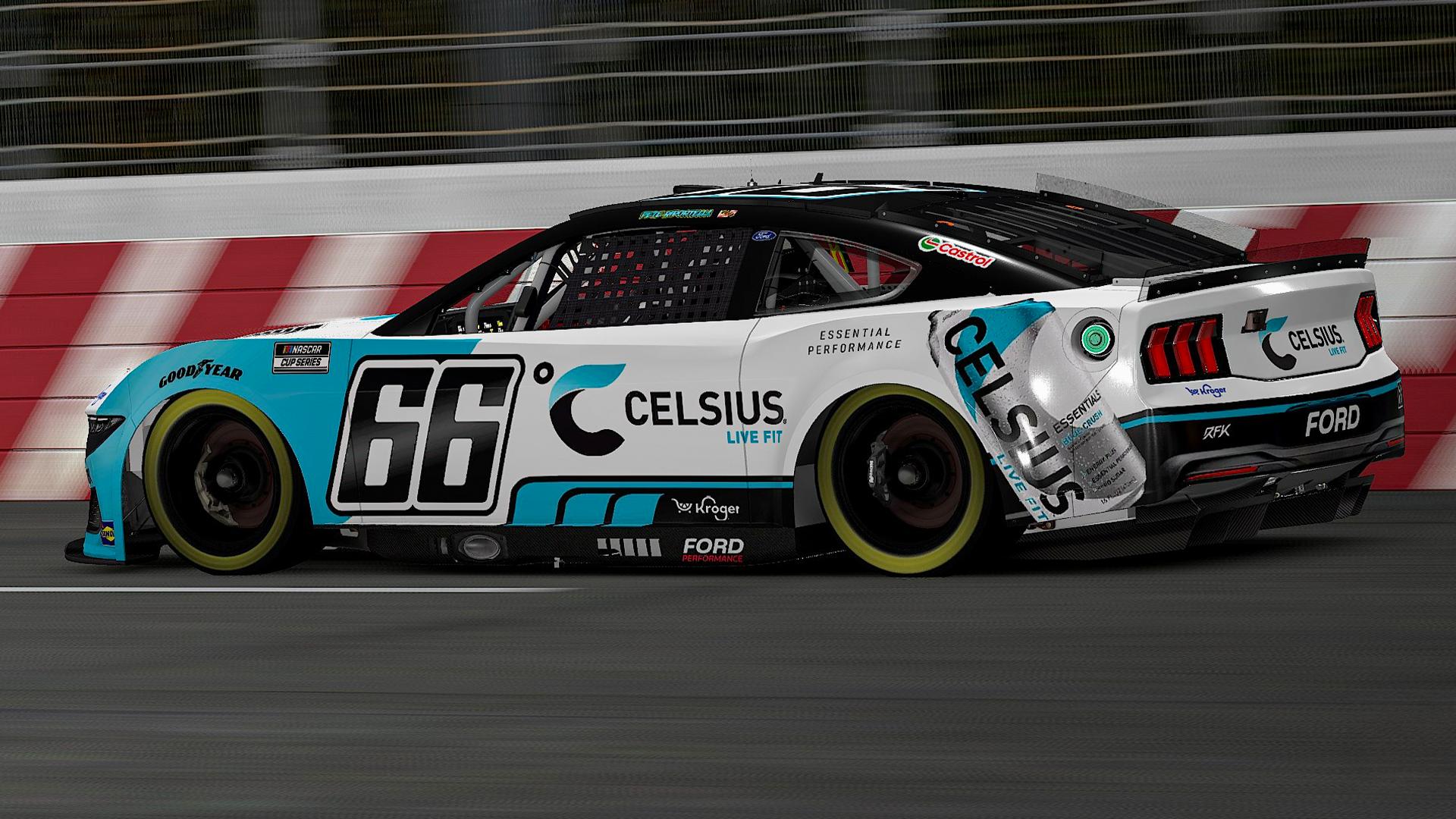 Preview of Blue Raspberry Crush Celsius Live Fit - Concept Ford Mustang by Peter R.