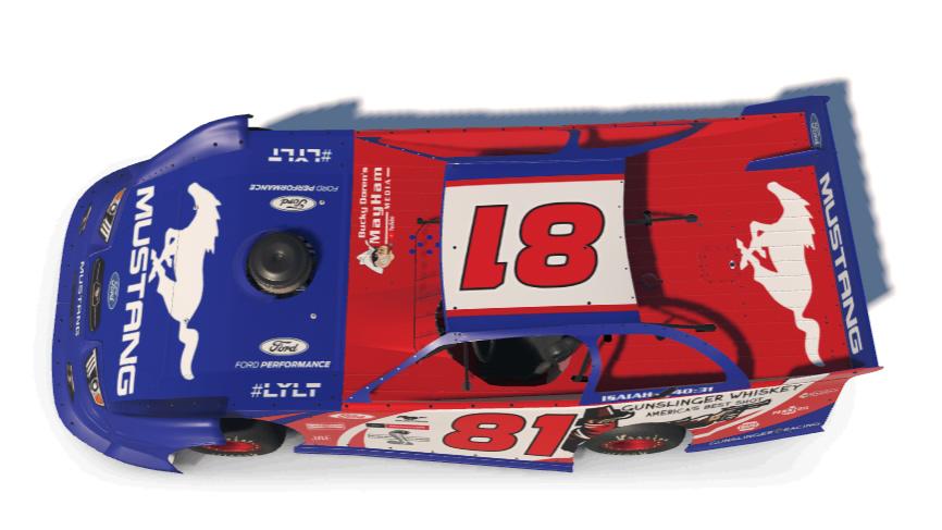 Preview of Ford Mustang Dirt Late model by Jeff Werderman