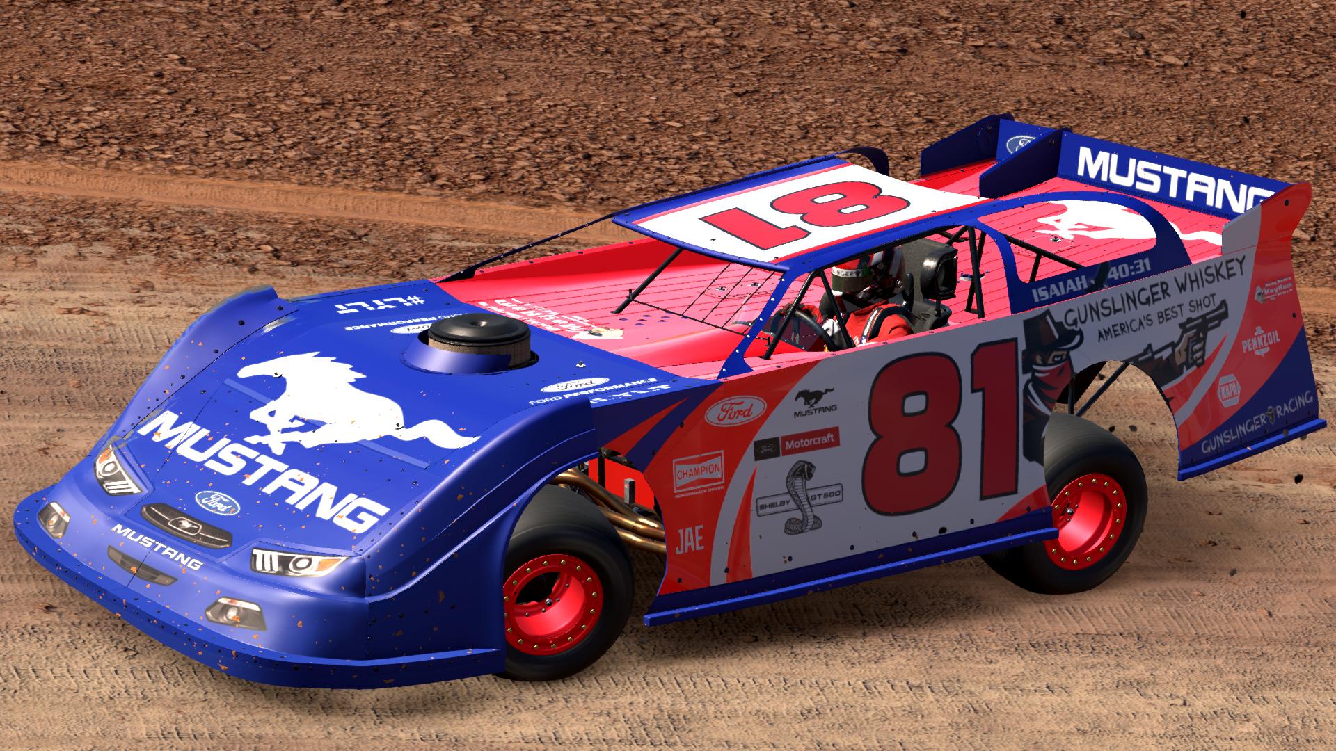 Preview of Ford Mustang Dirt Late model by Jeff Werderman