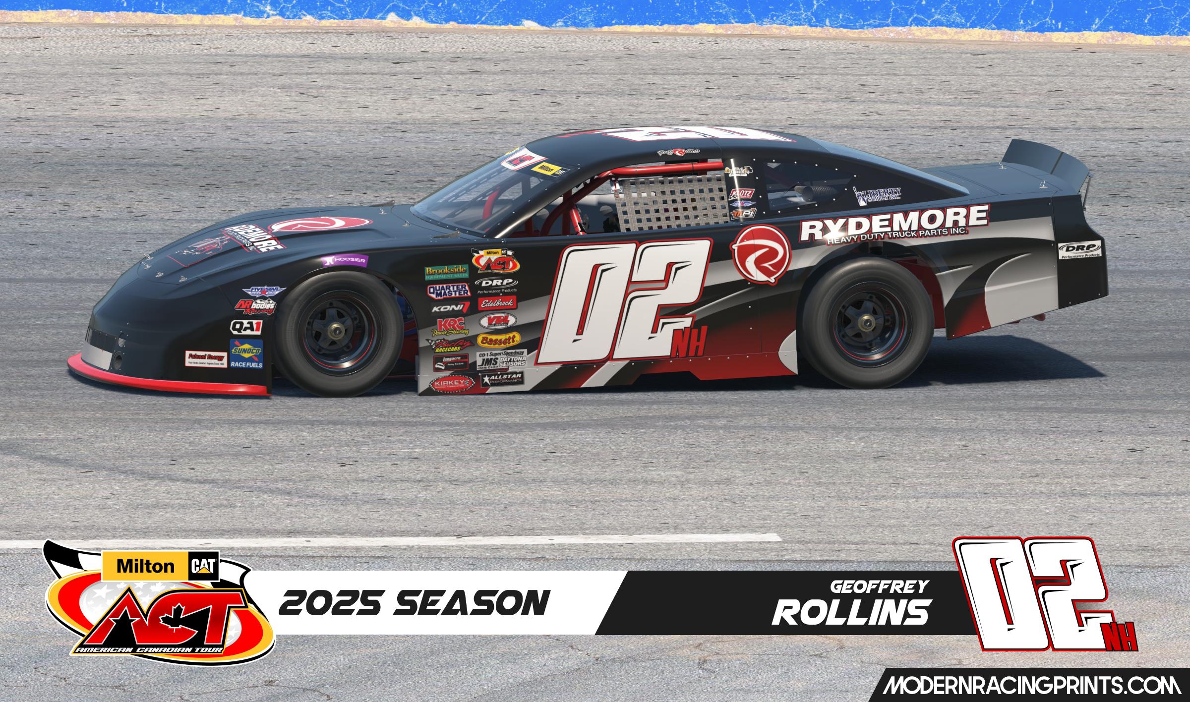 Preview of 2025 Geoffrey Rollins Rydemore ACT Late Model by Matthew Breuer