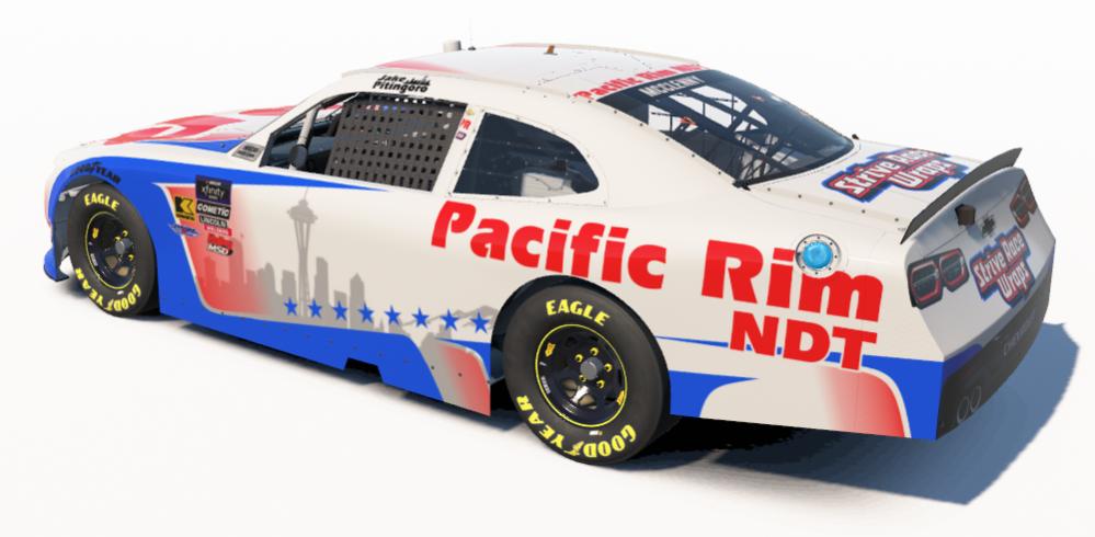 Preview of Jake Pitingoro Red, White, & Blue (Xfinity Chevy) by Kale McClenny