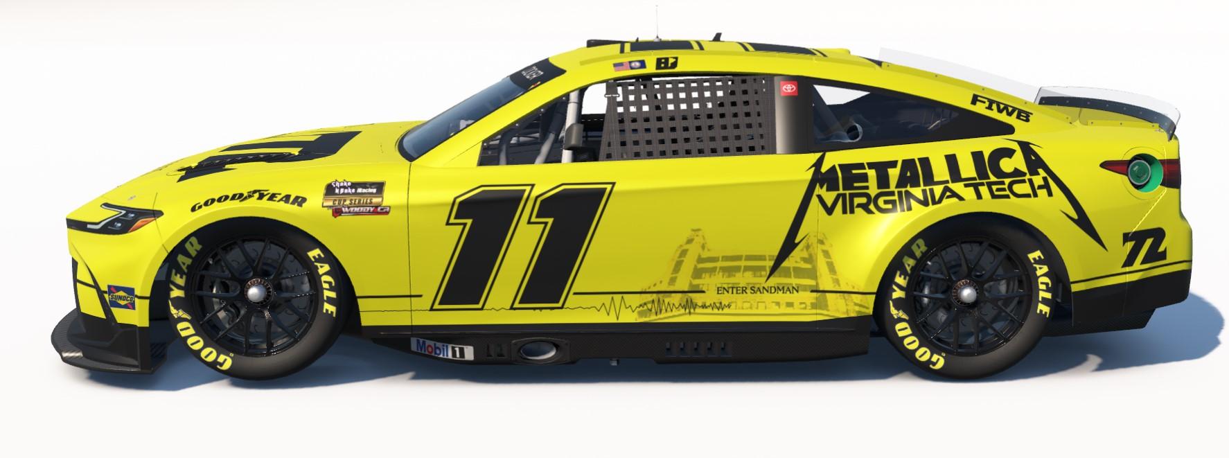 Preview of 2025 Virginia Tech - 72 Seasons Concert Toyota Camry Next Gen Prototype by Jimmy C.