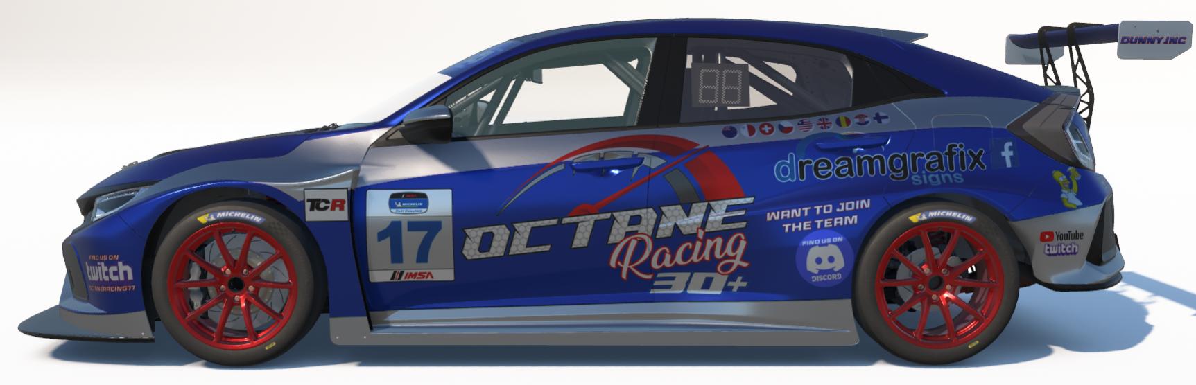 Ocatne Racing Honda Civic type R by Brett Gray - Trading Paints
