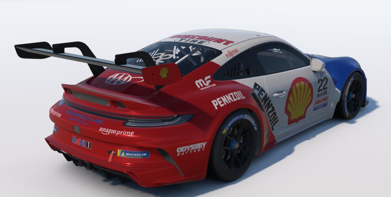 Preview of *UPDATED IMPROVED*Pennzoil Shell Porsche 911 GT3 Cup 992 by Ronald Lawson2