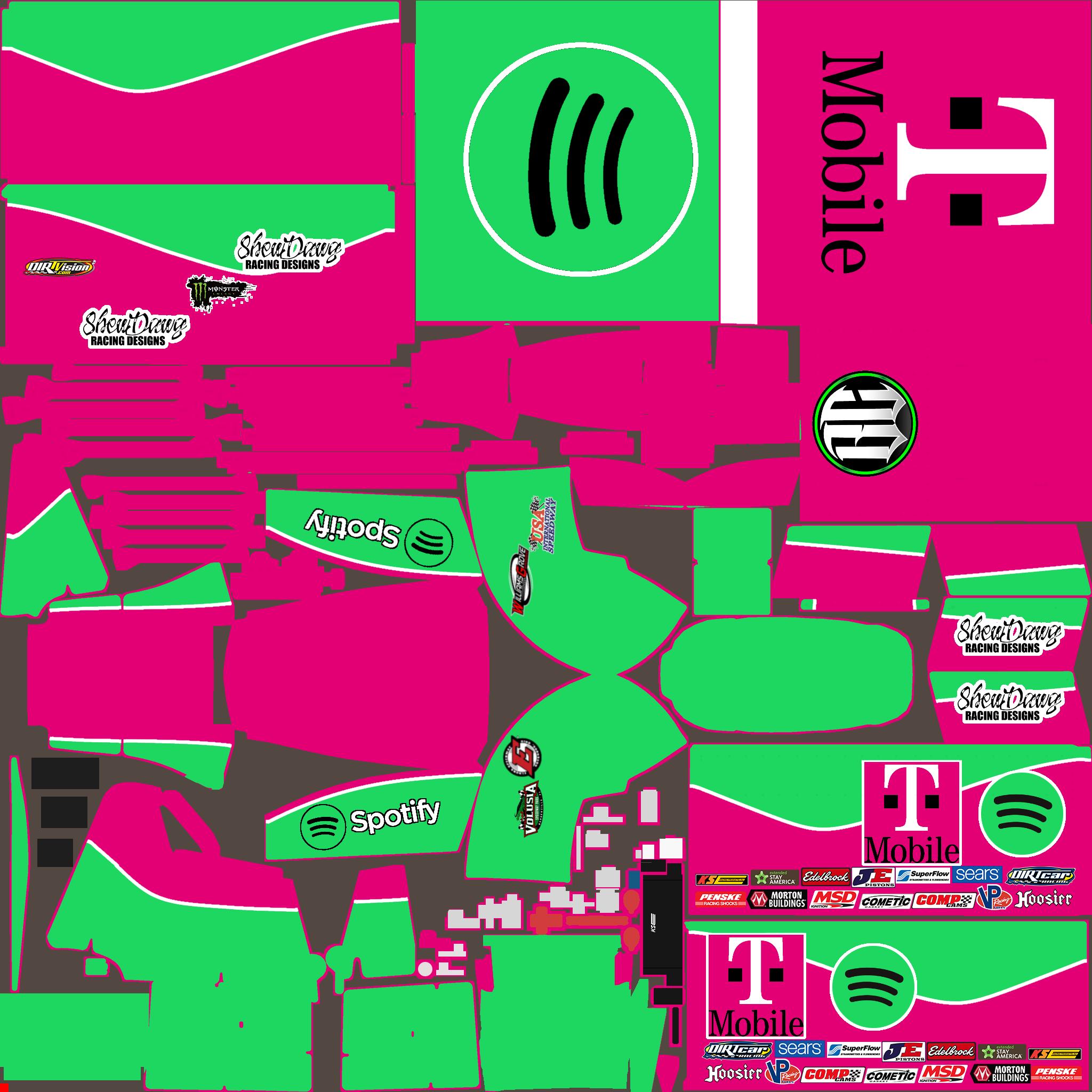 Preview of T Mobile/Spotify Sprint Car by Jason S.