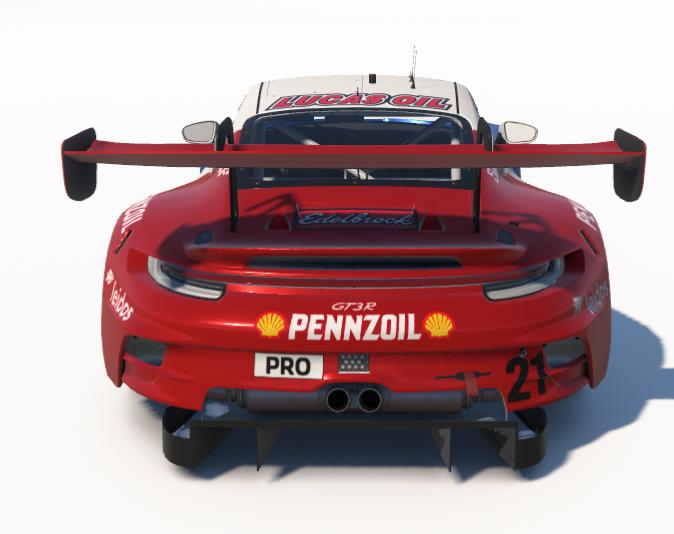 Pennzoil Shell Porsche 911 GT3 R (992) by Ronald Lawson2 - Trading Paints