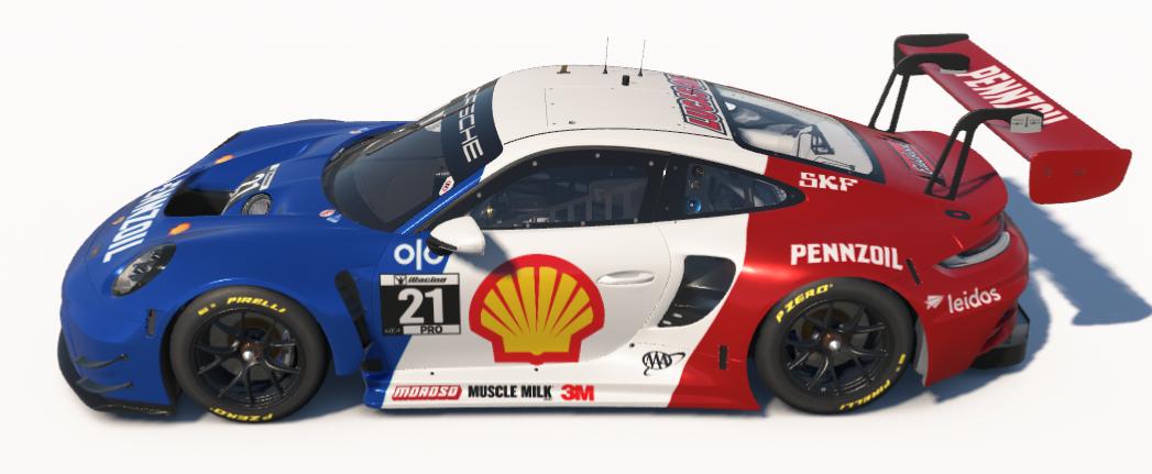 Preview of Pennzoil Shell Porsche 911 GT3 R (992) by Ronald Lawson2