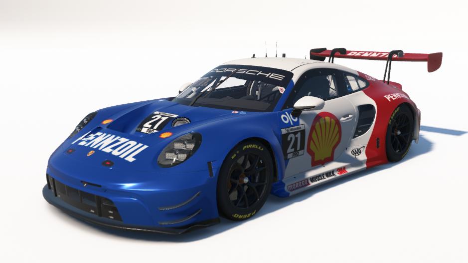 Preview of Pennzoil Shell Porsche 911 GT3 R (992) by Ronald Lawson2