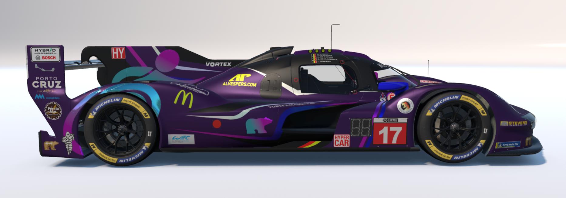 Preview of VORTEX Majors Lemans 2025 by Pieter Cuypers
