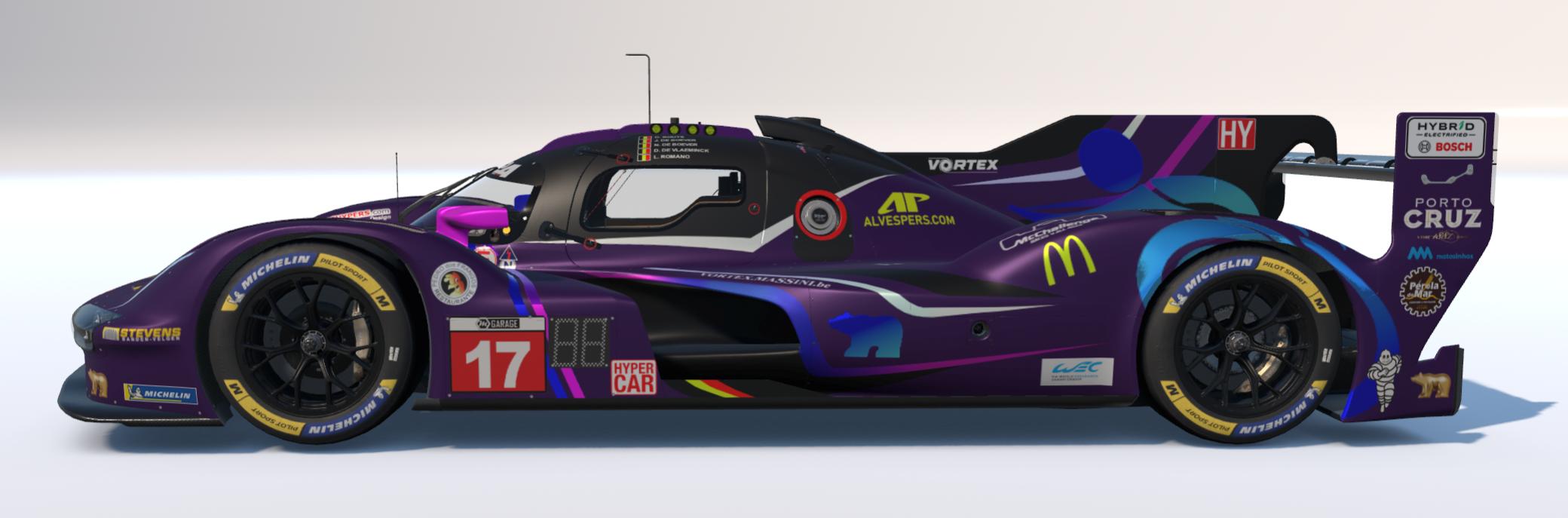 Preview of VORTEX Majors Lemans 2025 by Pieter Cuypers
