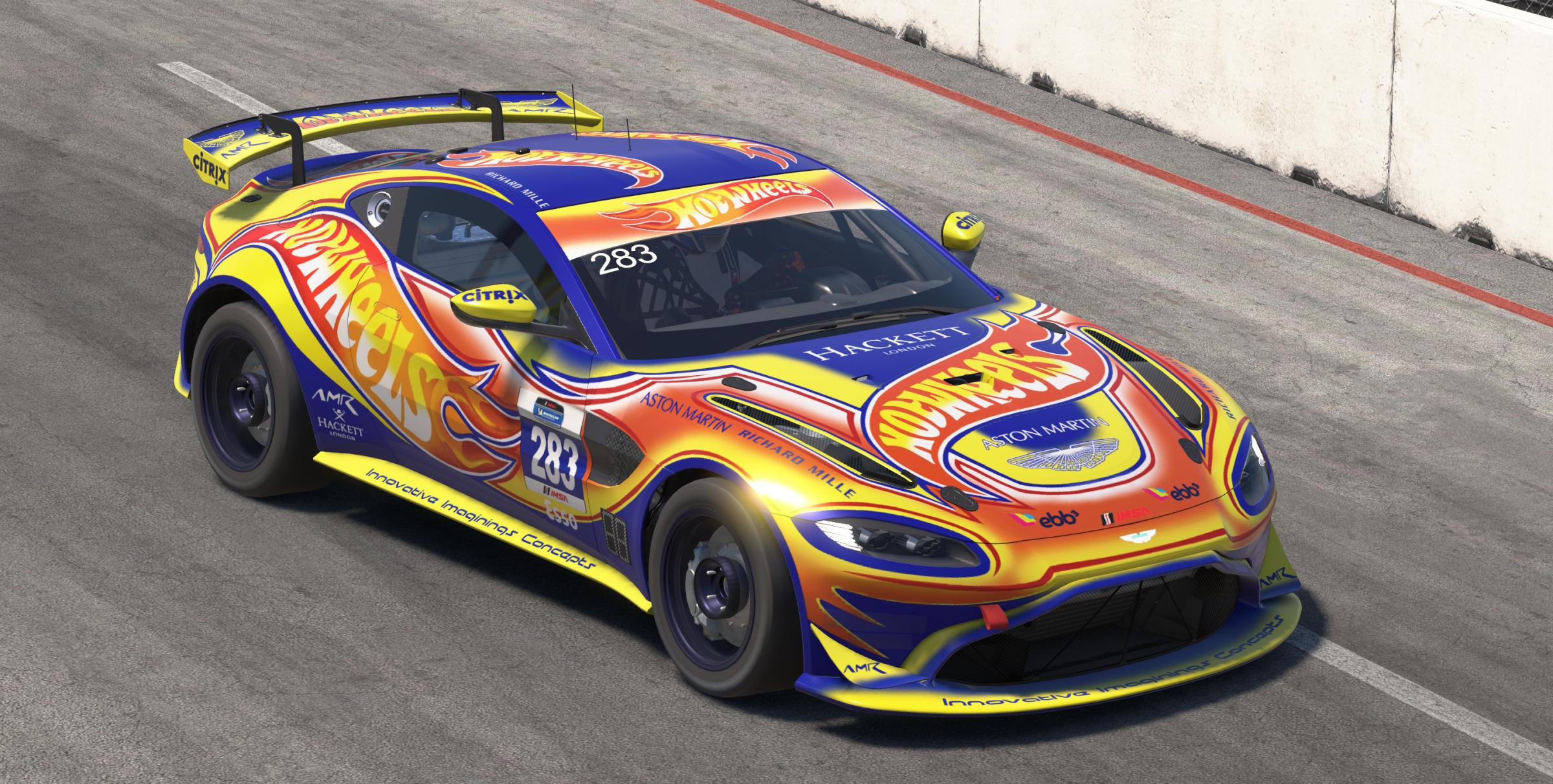 Preview of HotWheels Aston Martin Vantage GT4 by Warren M.