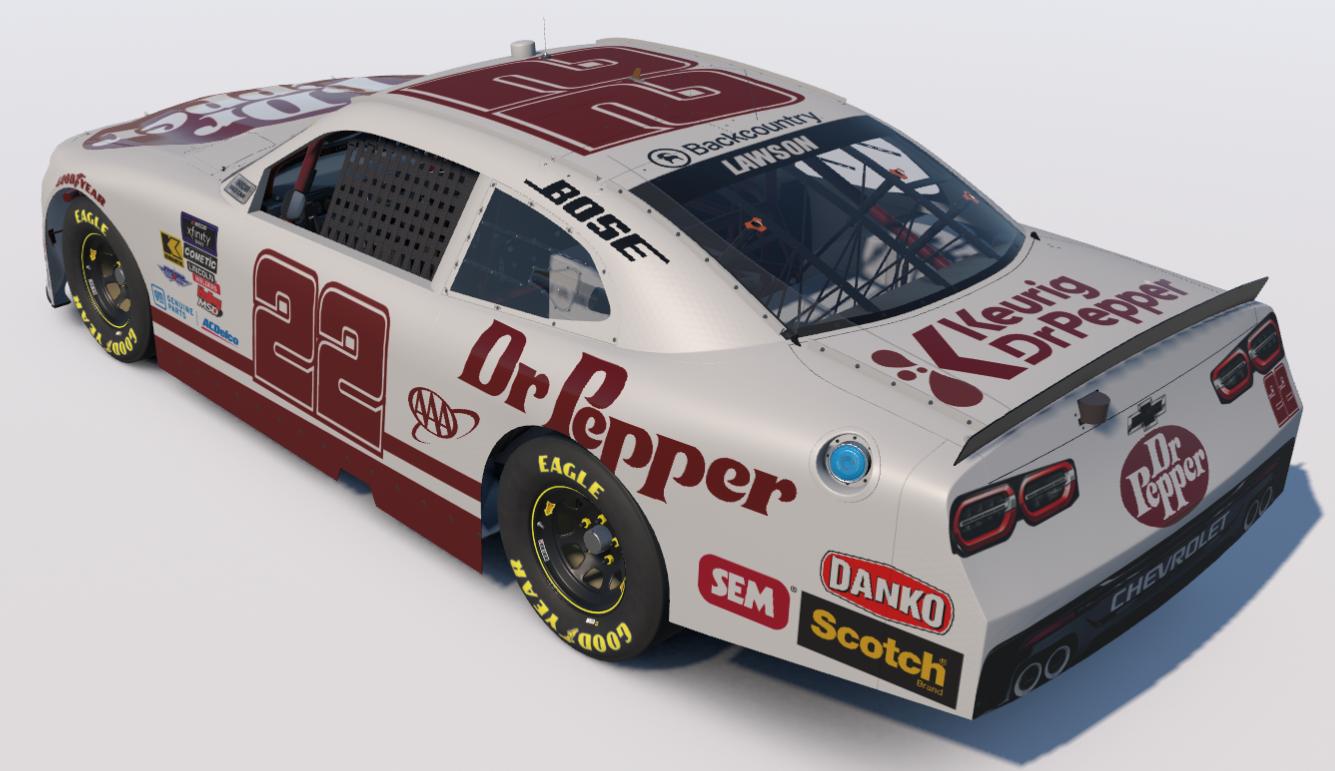 Preview of Dr. Pepper NASCAR XFINITY Chevrolet Camaro by Ronald Lawson2