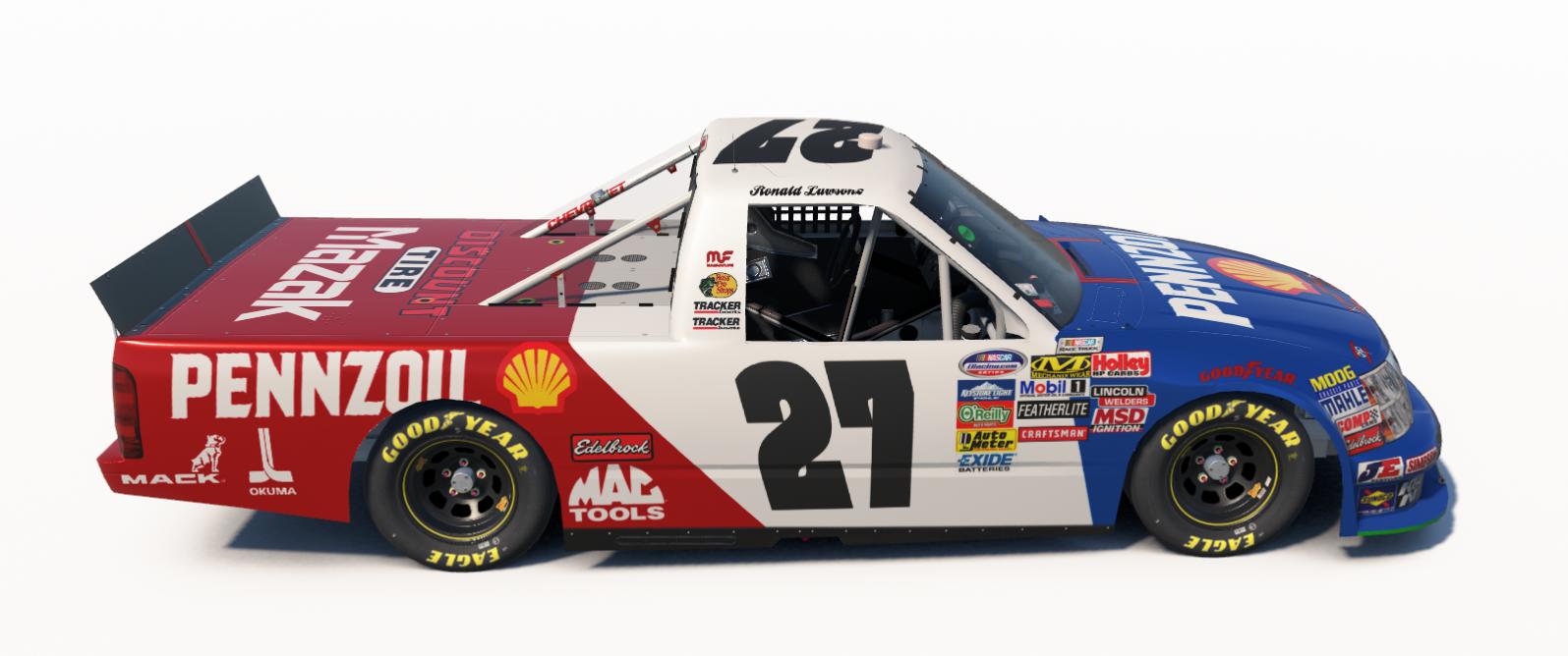 Preview of Pennzoil Shell *LEGACY* NASCAR Truck Chevrolet Silverado 2008 by Ronald Lawson2