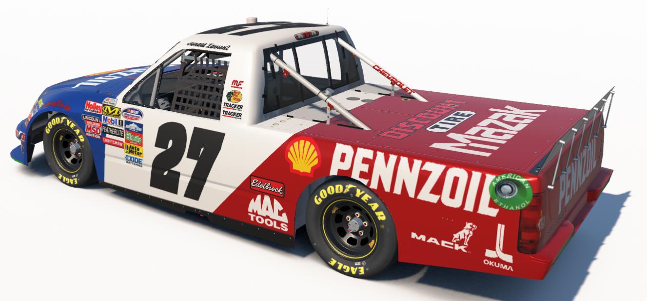 Preview of Pennzoil Shell *LEGACY* NASCAR Truck Chevrolet Silverado 2008 by Ronald Lawson2
