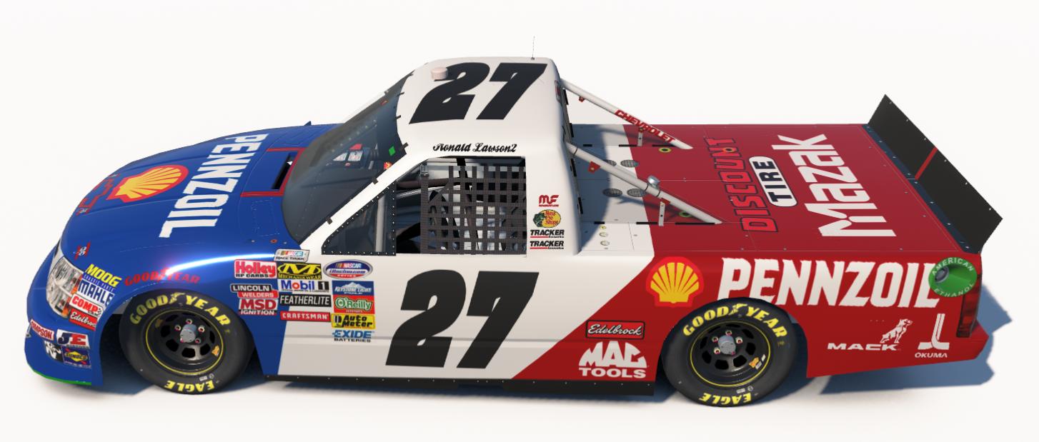 Preview of Pennzoil Shell *LEGACY* NASCAR Truck Chevrolet Silverado 2008 by Ronald Lawson2