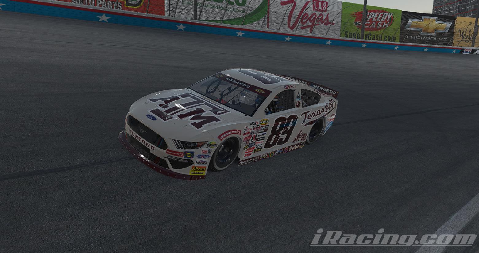 Preview of Arca Ford Mustang Texas A&M Cream Color by Andrew Duffield2