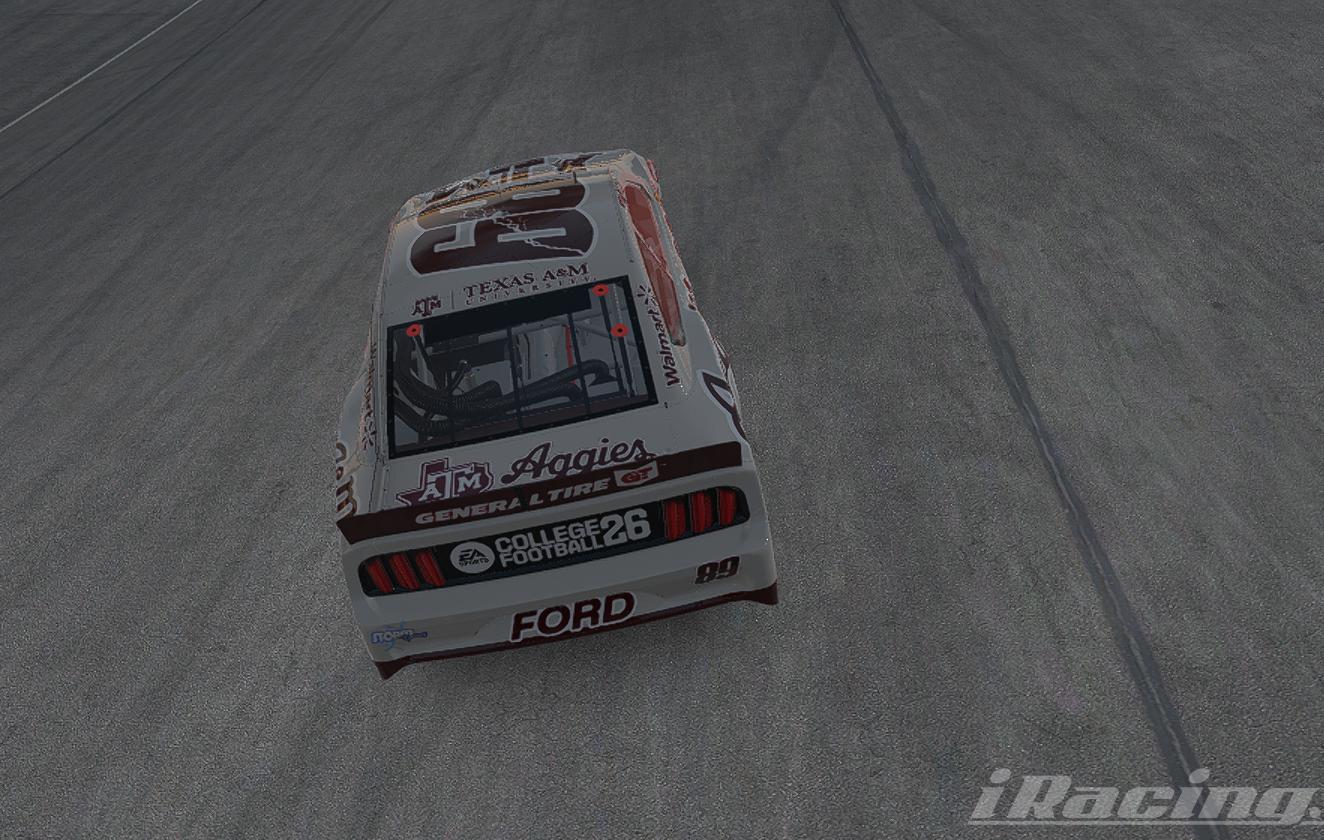 Preview of Arca Ford Mustang Texas A&M Cream Color by Andrew Duffield2