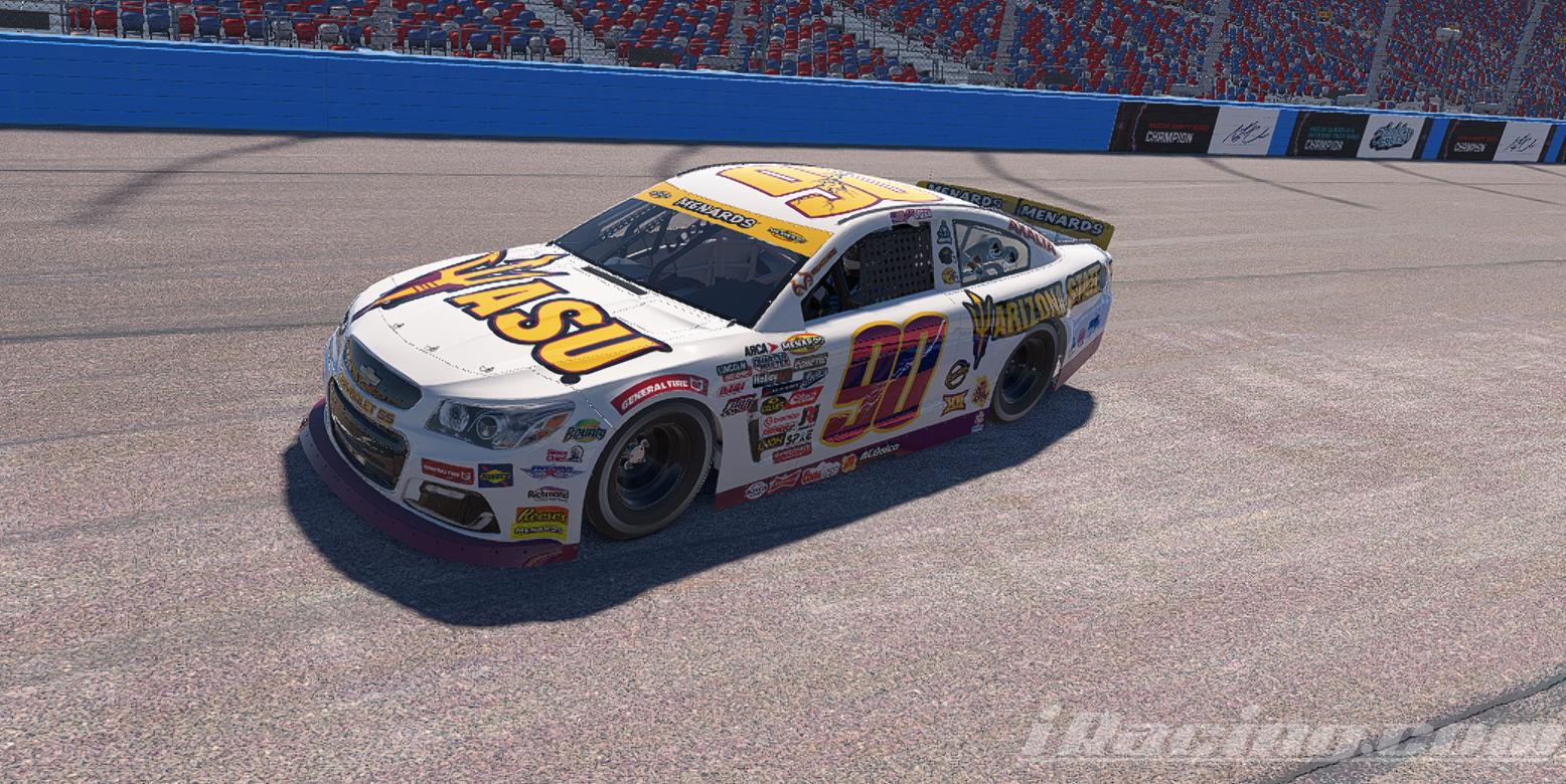 Preview of ARCA Chevy SS Arizona State White by Andrew Duffield2