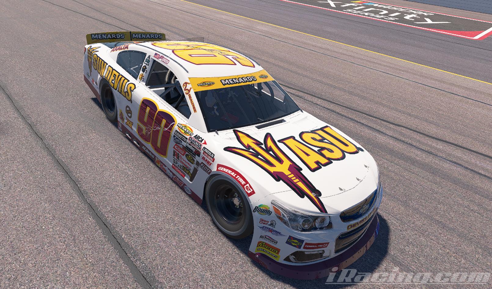 Preview of ARCA Chevy SS Arizona State White by Andrew Duffield2