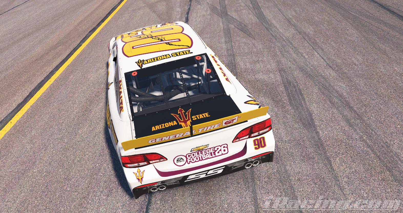 Preview of ARCA Chevy SS Arizona State White by Andrew Duffield2