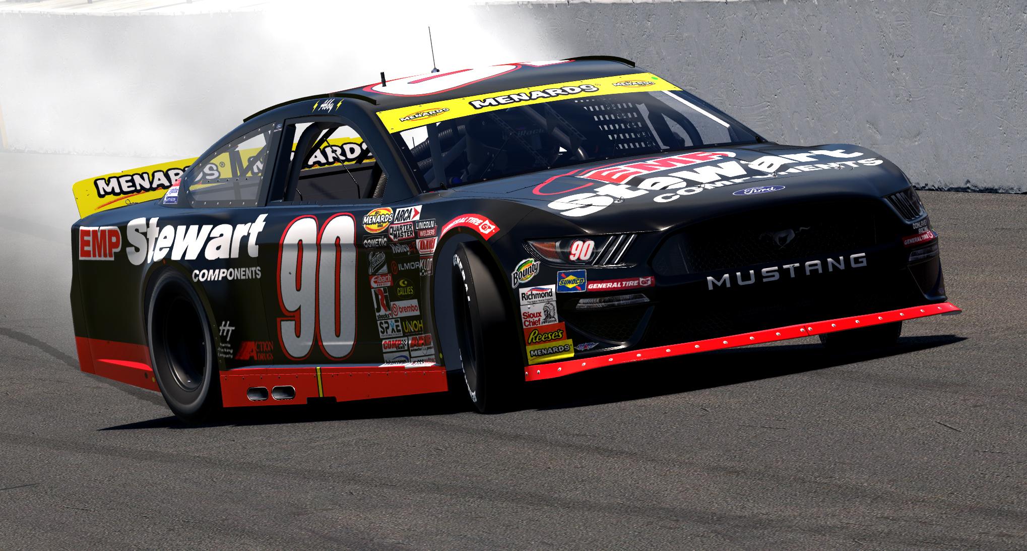 Preview of #90 Jason Hedlesky / Donlavey Racing - EMP Stewart 2003 / 2025 ARCA by Abigail von Exner