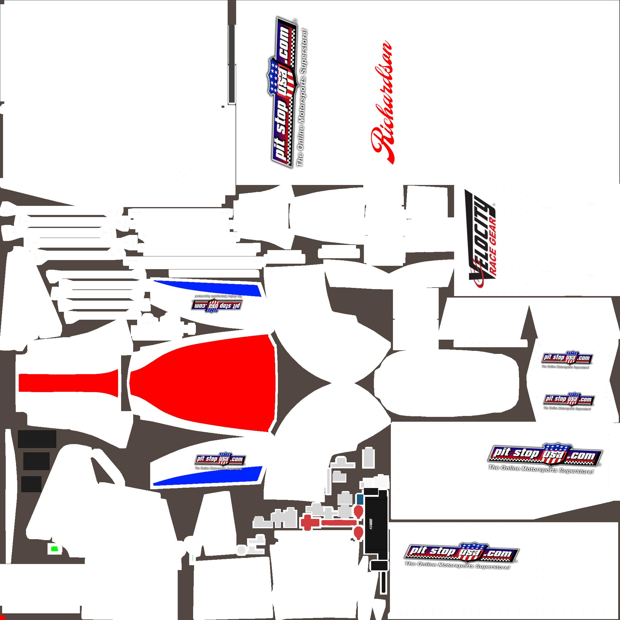 Pit Stop USA Sprint Car by Andrew Richardson3 Trading Paints
