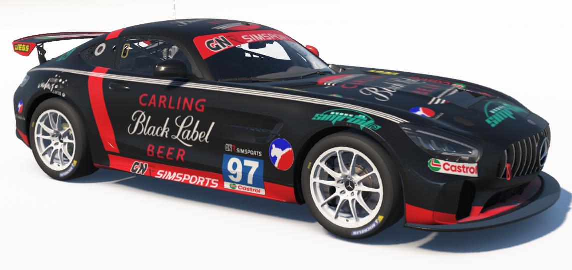 Preview of GNR Carling Black Label Beer Mercedes AMG GT4 by Gene N.