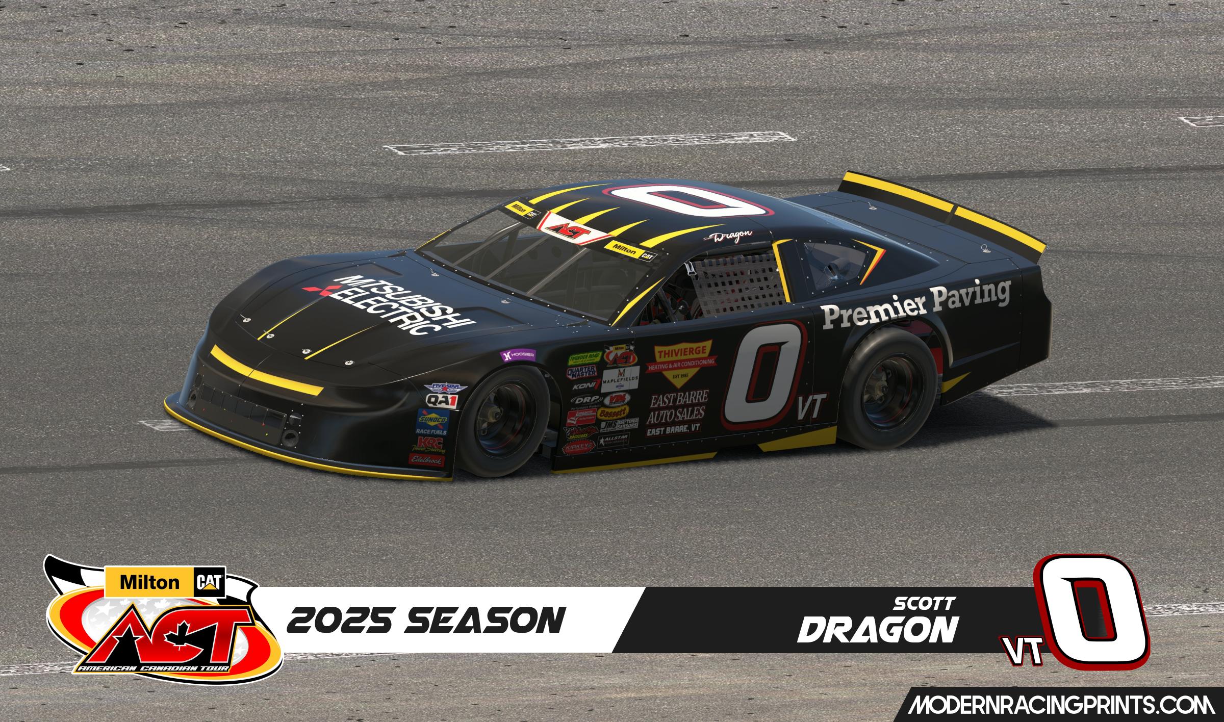 Preview of 2025 Scott Dragon Mitsubishi Electric ACT Late Model by Matthew Breuer