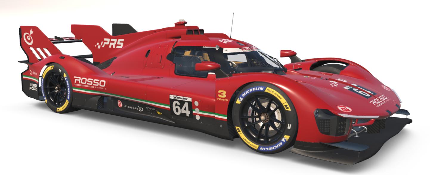 Preview of Rosso eSports | Ferrari 499P by Danilo Vaz