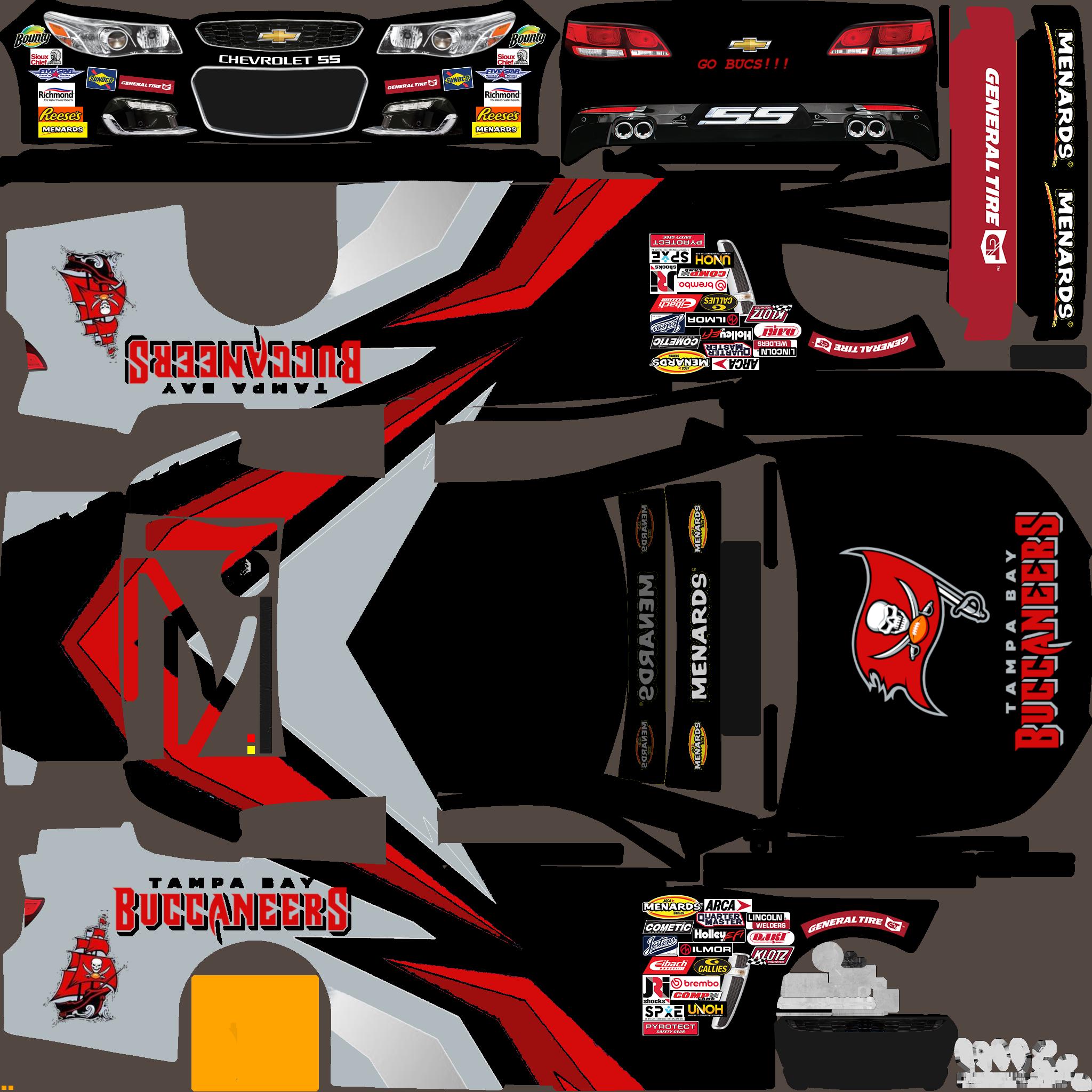 Preview of ARCA Chevy SS Buccaneers by Chris D.