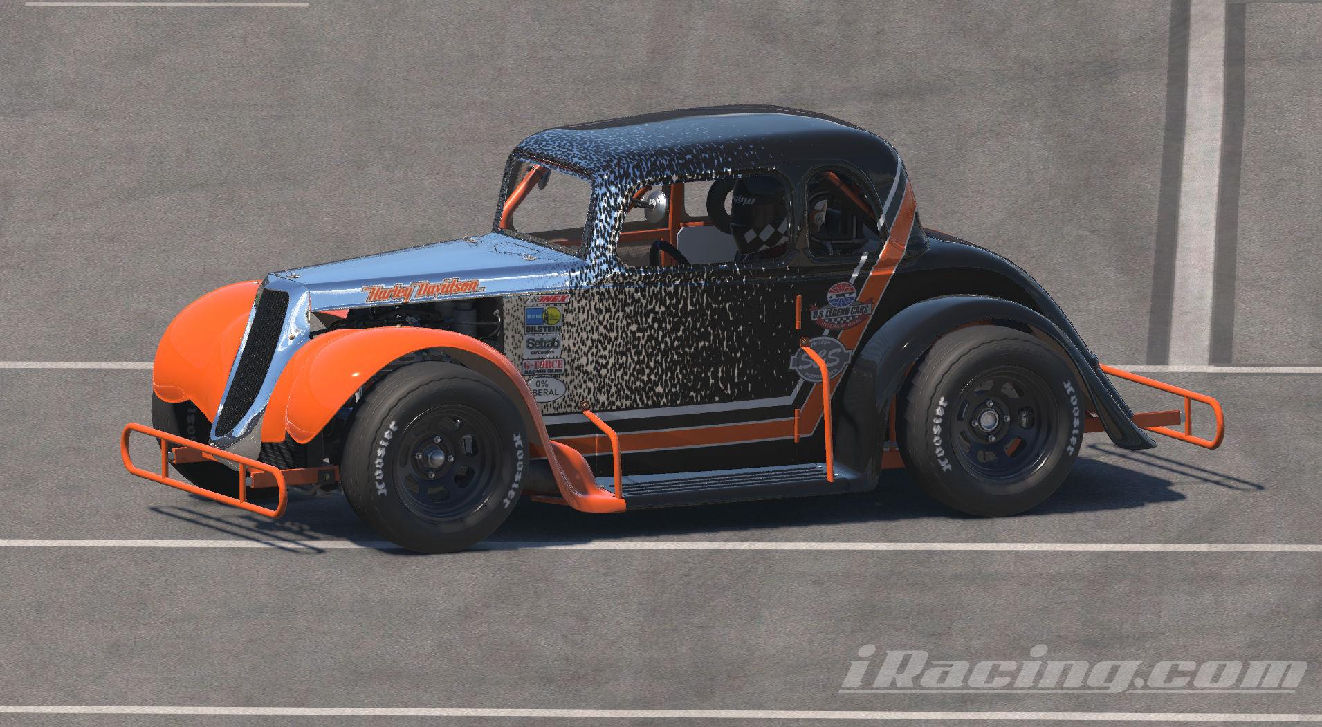 Preview of H-D (CUSTOM CHROME) Legends Ford34c ASPHALT (NO NUMBERS) by Scott Van Ness