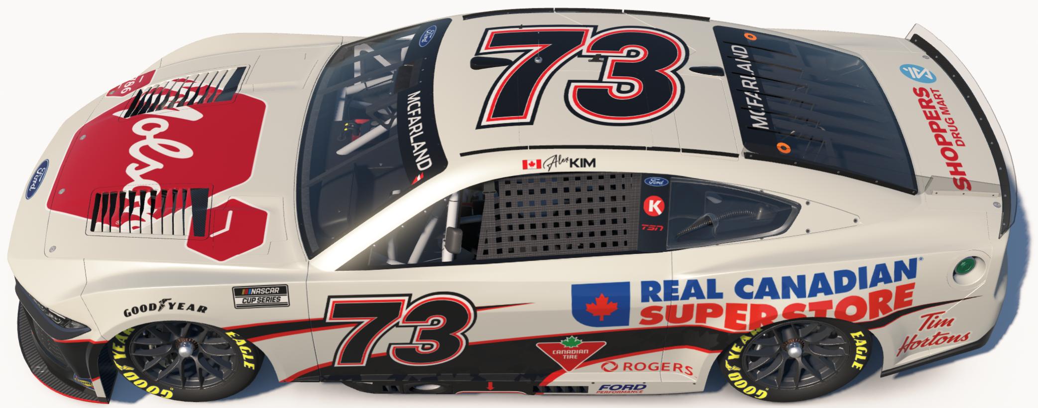 Preview of #73 Molson/Real Canadian Superstore - Alex Kim - Next-Gen Ford Mustang by Eric McFarland
