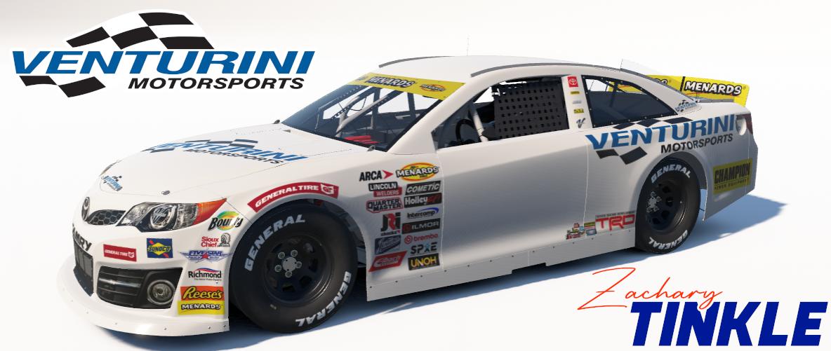 Preview of (No Numbers) Venturini Motorsports retro/throwback concept by Zachary Tinkle