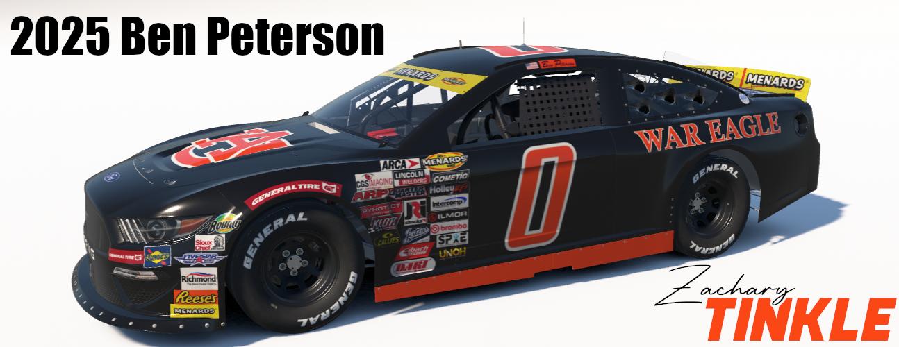 Preview of 2025 Ben Peterson #0 Auburn University  by Zachary Tinkle