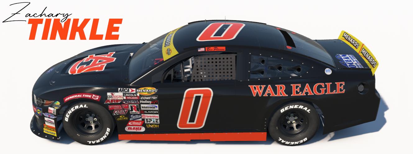 Preview of 2025 Ben Peterson #0 Auburn University  by Zachary Tinkle